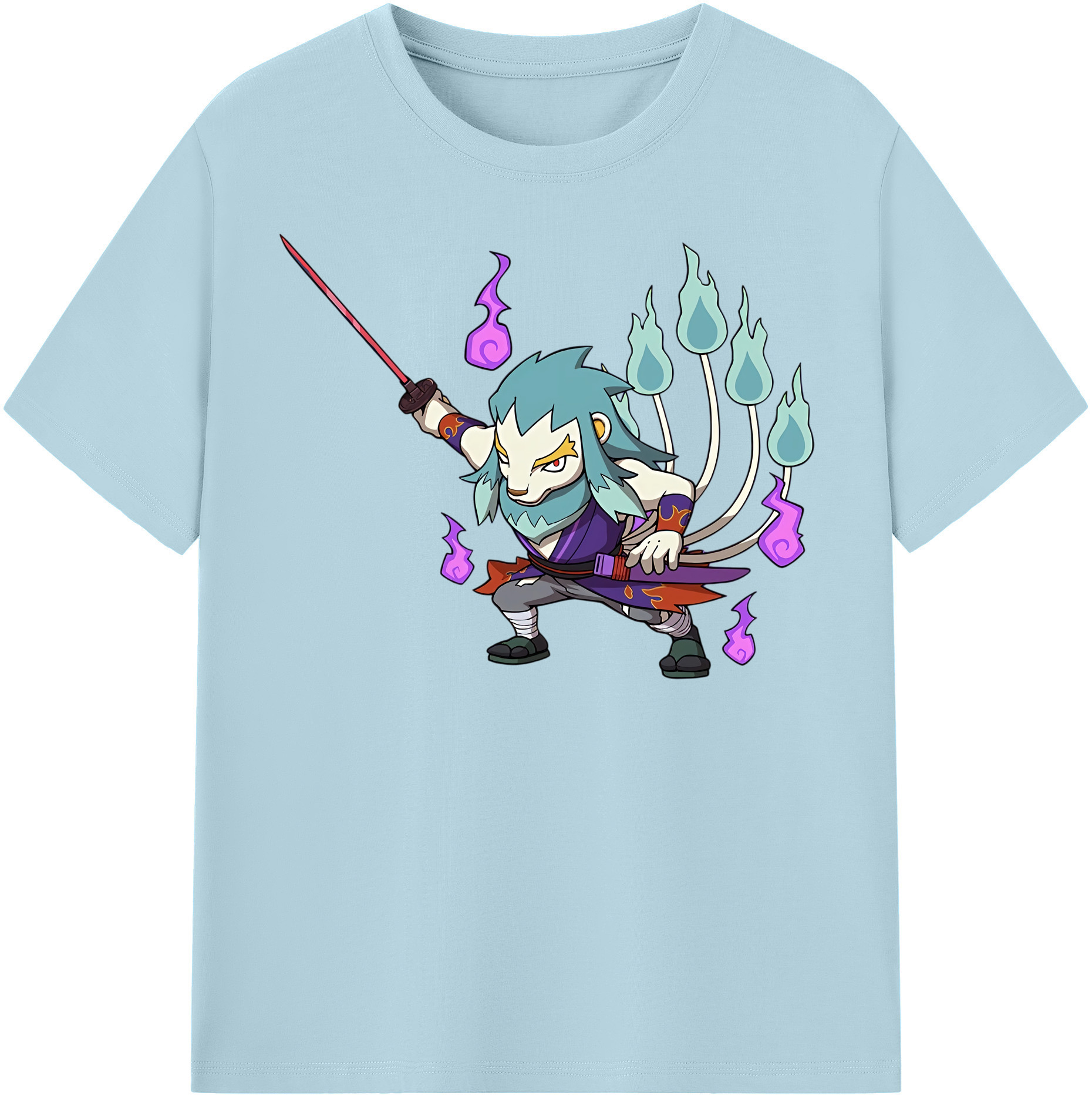 （画像用） 妖怪ウォッチ Yo-kai Watch 綿100％半袖Tシャツ（フロントプリント）